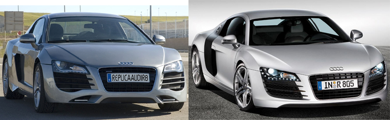Illustration for article titled Man Builds Audi R8 Super Car Out Of A Mercury Cougar